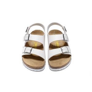 Sandalias Roman Gladiator Suede Milano, Fabricante de Sandalias Ortopédicas de Gamuza, Soporte de Arco, Plantilla Suave de Corcho, Precio de Fábrica - Product Image 4