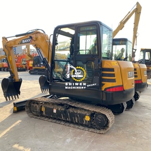 เครื่องขุด SANY55ขนาดเล็ก55 SY35u SY95c SY75c SY60c มือสองเครื่องขุดสนามเพลาะใช้ในบ้านเพื่อการเกษตร - Product Image 3
