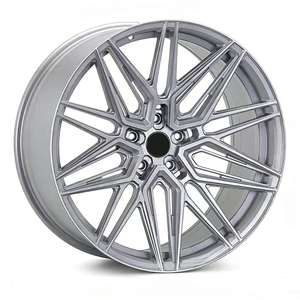 Rines Deportivos Cóncavos Forjados SAiLen de Aleación 24x14 5x112/120/130 PCD con Acabado Negro Semi-Brillante, Ancho Personalizable, ET Universal - Product Image 2