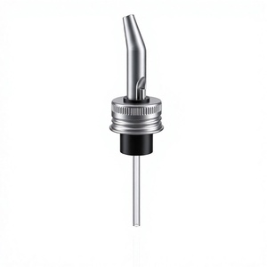 Metal Wine Pourer & Stopper Reusable <b>Bar</b> <b>Tool</b> Modern Design - Product Image 2