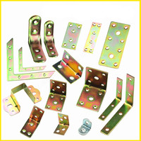 Meilleur prix pour les supports de poutre en acier de construction Q235, plaqués zinc, plaques de fixation, supports de connexion métalliques pour meubles