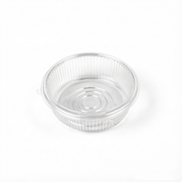 Boîtes d'emballage alimentaire en plastique transparent jetables certifiées en gros pour l'exportation de salades