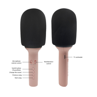 Microphone sans fil portable pour enfants, karaoké, haut-parleur portable, amplificateur de karaoké avec suppression du bruit et écho