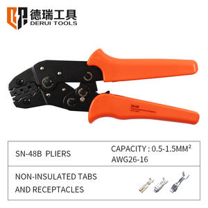 Pince à sertir portable multi-mâchoires Oxford SN-48B de qualité supérieure pour fils – Outil de sertissage de fil de haute qualité - Product Image 5