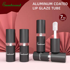 Récipient de brillant à lèvres en plastique transparent de grande taille personnalisé 6ml 8ml tubes vides d'épaisseur avec grande brosse pour emballage cosmétique - Product Image 6