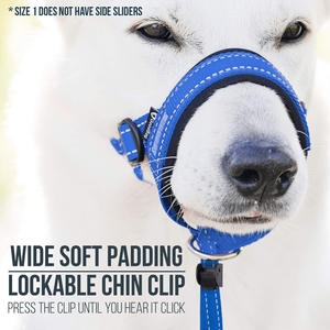 Respirant Anti-chute Muselières Pour Animaux De Compagnie Faceretractable Chien Laisse Chien Museau Collier Pour Grand France <span class=keywords><strong>Bouledogue</strong></span> - Product Image 2