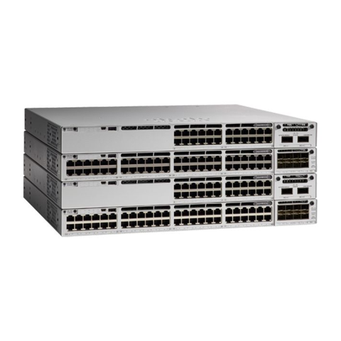 C9300L-48P-4G-E 9300L Switches 48-port fixed uplinks PoE+ 4X1G uplinks Network Essentials