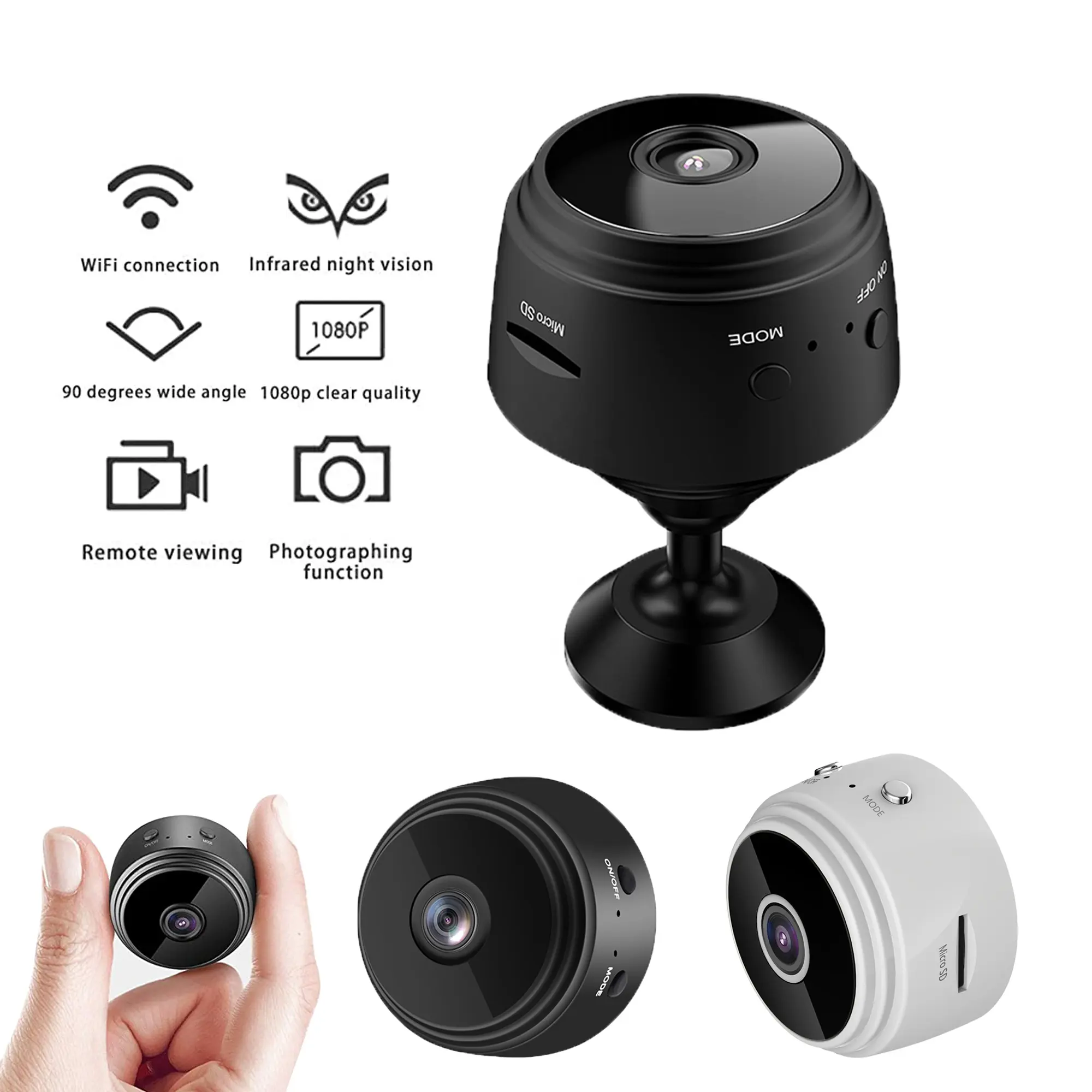 A9 Little Stars Hdwificam Mini Wifi Camera smart Home Full HD 1080P House Wireless Security Micro Camcorder for Amazon eBay