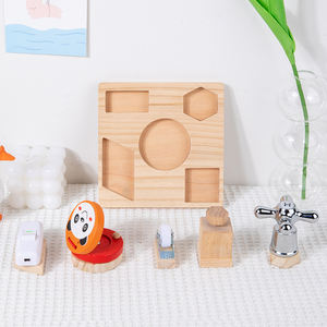 2025 créatif en bois forme colonne correspondant occupé sangliers jouet éducation précoce apprentissage Parentchild jeu en bois jouets sensoriels pour les enfants - Product Image 2