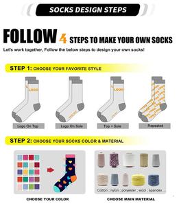Sporty Casual Cotton Breathable Crew <strong>Socks</strong> for Men Business Autumn <strong>Custom</strong> Design Bottom Knitted <strong>Socks</strong> Perfect Gift <strong>Manufacturer</strong> - Product Image 5