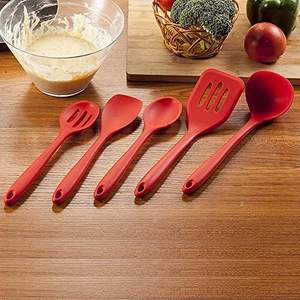 Venta al por Mayor de Nuevos Productos de Silicona, Accesorios para el Hogar y la Cocina, 5 Utensilios de Cocina Resistentes al Calor, Espátula de Cocina Económica - Product Image 6