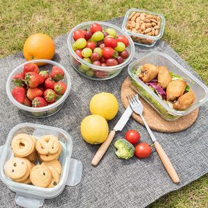 Meilleures ventes 2025 : Ensemble de récipients alimentaires en verre, sains, compatibles micro-ondes, pour la rentrée scolaire et la cuisine, certifiés CE - Product Image 6