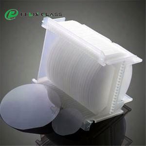Plaque de verre borofloat solide industrielle personnalisée FELIX / substrat de 4 pouces avec une transmission lumineuse élevée - Product Image 1