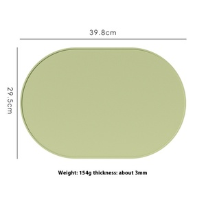 Ensemble <span class=keywords><strong>de</strong></span> sets <span class=keywords><strong>de</strong></span> <span class=keywords><strong>table</strong></span> en <span class=keywords><strong>silicone</strong></span> antidérapant <span class=keywords><strong>de</strong></span> qualité alimentaire pour enfants, épais, isolant thermique, pour étudiants, transfrontalier - Product Image 6