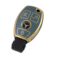 TPU personnalisé pour Mercedes Benz C E S Class Housse de protection pour clé de voiture W204 W205 W212 W213 W17 Modèles inclus Accessoire
