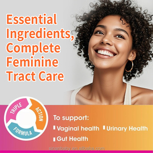 Suplementos de Probióticos en Cápsulas para Mujeres, Contienen Prebióticos <span class=keywords><strong>y</strong></span> Arándanos, Promueven la Salud Intestinal <span class=keywords><strong>y</strong></span> Urinaria en Mujeres - Product Image 5