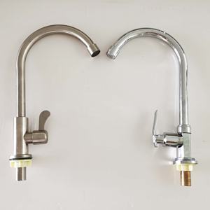 Robinet d'évier <span class=keywords><strong>de</strong></span> cuisine en acier inoxydable Robinet <span class=keywords><strong>de</strong></span> cuisine rétractable à levier unique Robinet d'eau froide unique pour évier <span class=keywords><strong>de</strong></span> cuisine - Product Image 2