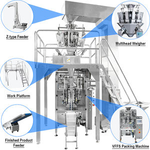 Machine d'emballage verticale automatique pour sachets de fruits secs, baies de goji, champignons shiitake et champignons noirs séchés - Product Image 5