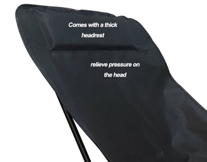 Vente en gros de nouveaux fauteuils pliants d'extérieur en stock, avec deux angles arrière réglables, chaises pliantes de camping légères - Product Image 4