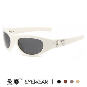 Y2K Bow Sunglasses For Women UV400 PC <b>Frame</b> Class 2 Sunshades - Product Image 3