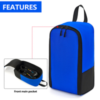 Bolsa de Zapatos Portátil Impermeable PRYES con Logotipo Personalizado, Bolsa de Almacenamiento de Zapatillas Transpirable y Duradera para Hombres y Mujeres, Organizador de Viaje y Gimnasio