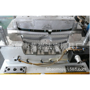 Moule de calandre de voiture à cavités multiples, moulage par injection semi-fixe horizontal, articles de première nécessité, ISO9001 - Product Image 1