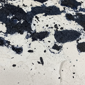 Moderno astratto incorniciato parete Art Set di 2 bianco e nero migliorare il vostro arredamento con elegante e elegante capolavoro - Product Image 1