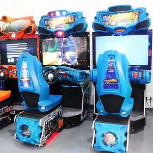 Creatfun New Coin Game H2 Overdrive Driving Race Equipment Water Racing Arcade 550W 220V 1 Player - Product Image 4