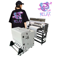 Okai Dtf Printer I1600 30cm 2 kepala mesin cetak Pet Film Dtf Printer untuk pakaian T-shirt