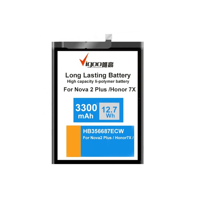 Cellphone Mobile Phone Battery Batteries Smartphones for Huawei Nova 2 Plus Honor 7X HB356687ECW