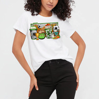 Transferts DTF personnalisés pour équipes de football, designs prêts à être pressés sur t-shirts