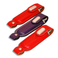 Gadgets geniales oem aceptar de cuero de pu de 8gb 16gb disco flash usb