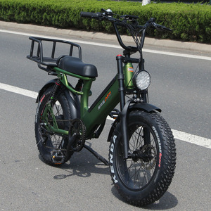 Bicicleta Eléctrica Fat Bike al por Mayor con Batería de Litio de 48V 1000W, Cuadro de Acero, Motor en Rueda, Neumático de Montaña, Asiento Tipo Banana y Certificación CE - Product Image 3