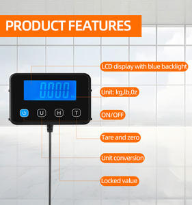 Modische Hochleistungs-200kg-Elektronische Bodenwaage für Versand und Post Digitale Industrielle Wiegeplattform - Product Image 2