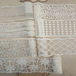 Yüksek kalite 100% DIY kelebek örgü Hollow nakış gipür kuru tül dantel kumaş elbise için - Product Image 2