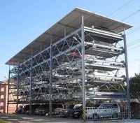 Système de stationnement puzzle semi-automatique intelligent pour parking psh ascenseur et toboggan à plusieurs niveaux
