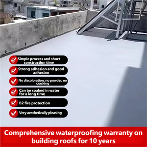 Rivestimento Impermeabile Liquido in PU Applicabile a Pennello, Formato a Bolle, Soluzione Ecologica e Durevole per Tetti e Pareti Esterne di Edifici - Product Image 4