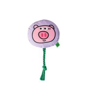 Dog toys with squeaking paper, pet toys for self-entertainment and entertainment, cotton rope style, teething and chewing - Product Image 3