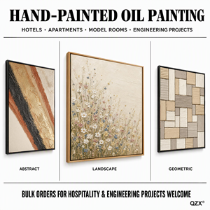 Pintura al Óleo Abstracta Hecha a Mano, Tono Tierra Minimalista, Wabi Sabi, Arte de Pared en <span class=keywords><strong>Lienzo</strong></span>, Decoración Colgante, <span class=keywords><strong>80x80</strong></span>, Tamaño Personalizado - Product Image 2