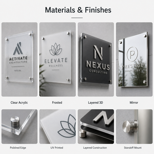 Letrero Comercial Decorativo <span class=keywords><strong>de</strong></span> Acrílico con Espejo, Logotipo 3D, Números y <span class=keywords><strong>Letras</strong></span> Adhesivas <span class=keywords><strong>de</strong></span> Acrílico - Product Image 4