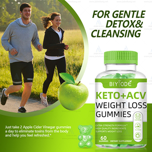 Natürliche Gesundheit Keto Apfel Essig Gummis Abnehmen Abnehmen Fett verbrennung Hilft Klarheit Fokus Immun unterstützung Gummies - Product Image 2