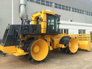 Official Factory 28ton SR28MR-3 Vibratory Roller <b>Trash</b> <b>Compactor</b> With High Efficien Motor Bearing and Cheap Price - Product Image 5