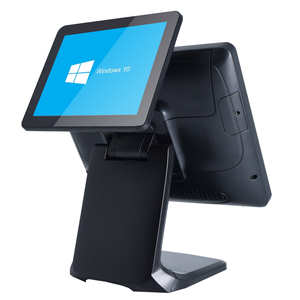 Máy <span class=keywords><strong>Pos</strong></span> Trung Quốc Bảo Hành 3 Năm Hệ Thống <span class=keywords><strong>Pos</strong></span> Cảm Ứng Màn Hình Kép Hợp Kim Nhôm 15Inch Cho <span class=keywords><strong>Pizza</strong></span> - Product Image 1