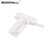 Sistema de alarma de seguridad 24v normalmente abierto cable sensor de puerta magnético puerta póngase en contacto con interruptor reed