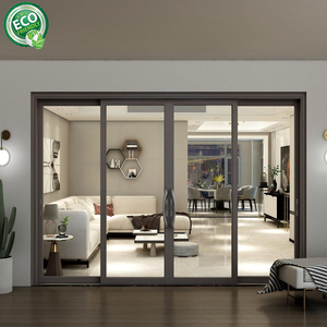 Foshan Manufacturer Double Glazed <b>Sliding</b> Door Desig Aluminum Patio <b>Sliding</b> Doors <b>Sliding</b> Glass Doors - Product Image 2