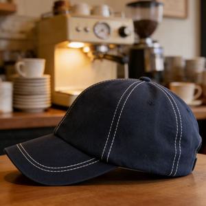Casquette de baseball vintage en toile de coton délavée à 6 panneaux, classique, réglable, unisexe, pour le quotidien et les sports de plein air - Product Image 5