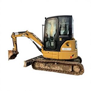 Mini-excavatrice Caterpillar 303.5 305.5 306 307 d'occasion avec moteur et pompe, modèle 2023, pour usage en construction, en stock - Product Image 1