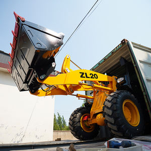 Payloader 5 6 Ton Articulated Shovel Mini Wheel Loader Front Loader Mesin Diesel Pompa Efisiensi Tinggi Garansi 1 Tahun - Product Image 1