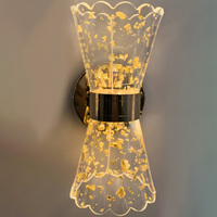 Applique murale LED moderne en forme de S pour chambre, couloir, escalier, décoration intérieure, luminaire de chevet, vente en gros