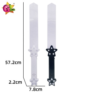 Nouveau produit 2024, épée étoile lumineuse populaire avec son, jouet en plastique, <span class=keywords><strong>sabre</strong></span> <span class=keywords><strong>laser</strong></span> blanc et <span class=keywords><strong>noir</strong></span>, jouets lumineux - Product Image 6